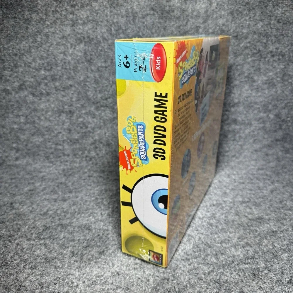 Nickelodeon Spongebob Squarepants 3D DVD Games 7 Games to Play NEW SEALED